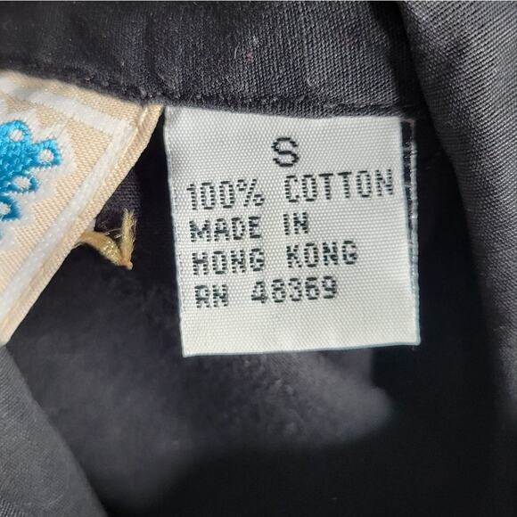 Vintage 1992 Western Embroidered Southwest Canyon Button Up, size Small - Picture 6 of 6